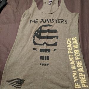 Barbell voodoo private label crossfit open tank